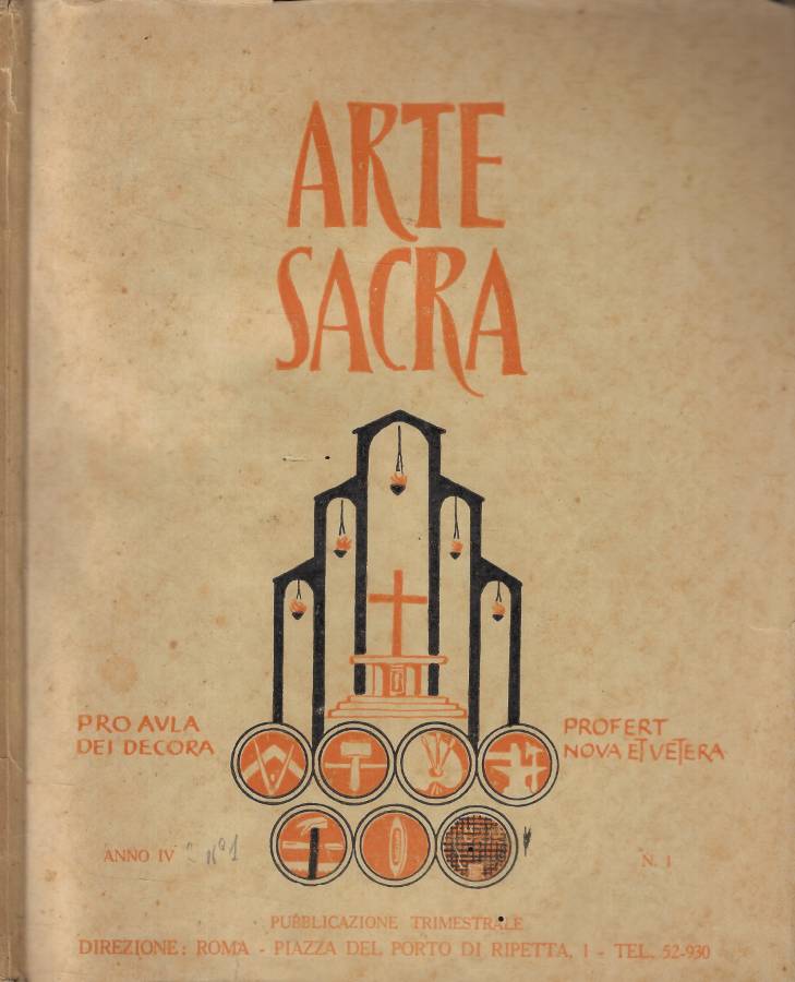 Arte Sacra fasc. I Anno 1943
