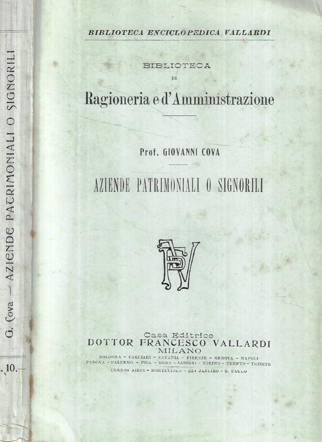 Aziende patrimoniali o signorili
