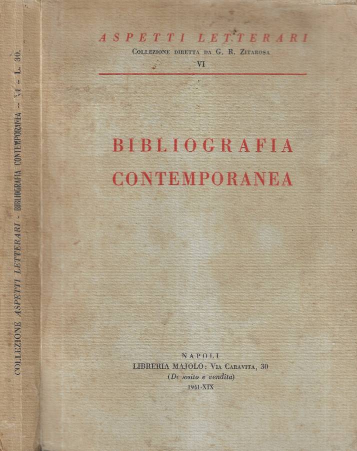 Bibliografia contemporanea