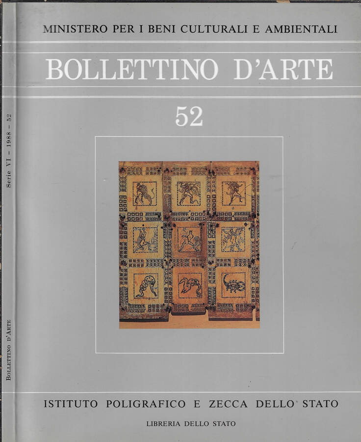 Bollettino d'arte anno 1988 N. 52