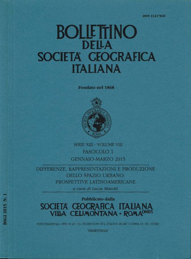 Bollettino della Società Geografica Italiana