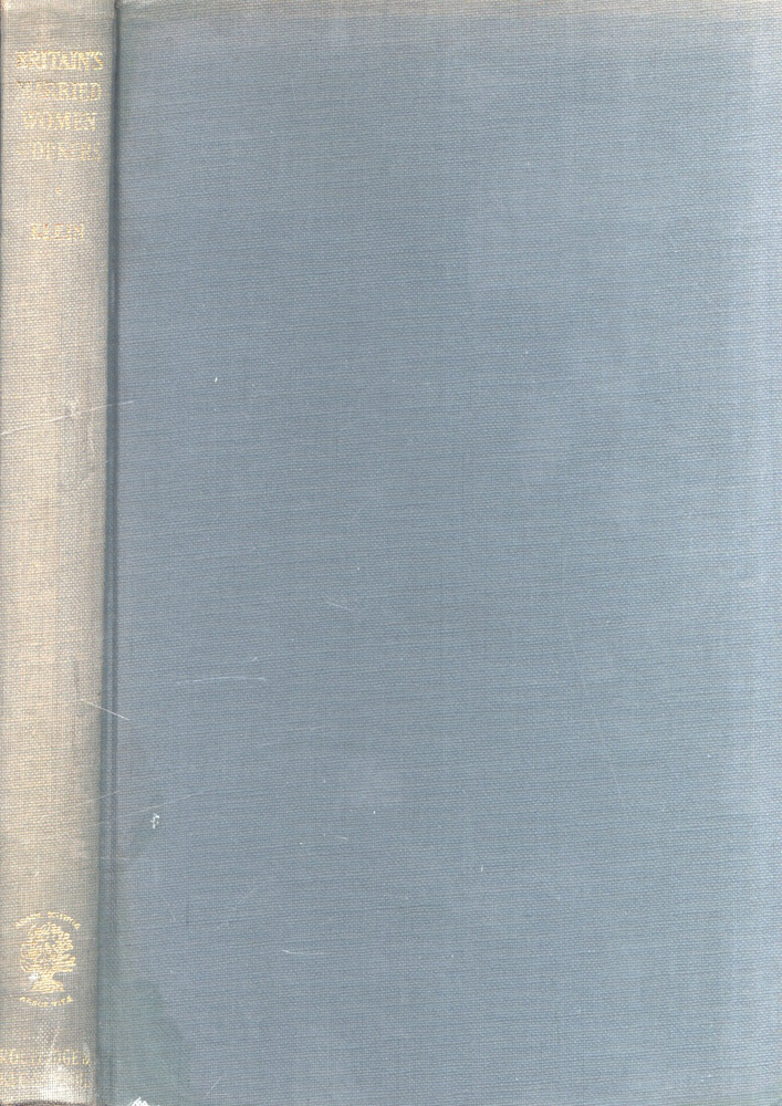 Britain's married women workers