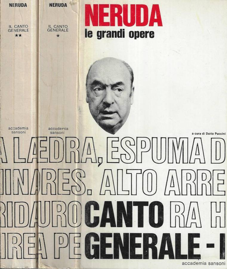 Canto generale Vol. I - II