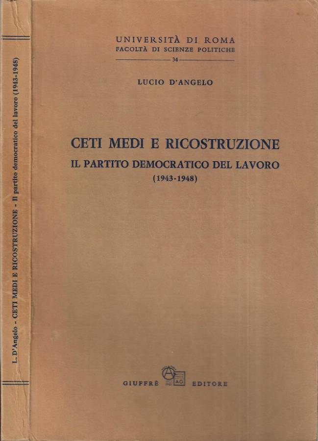 Ceti medi e ricostruzione