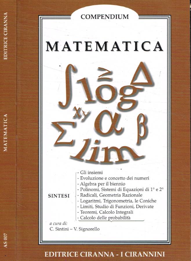 Compendium matematica