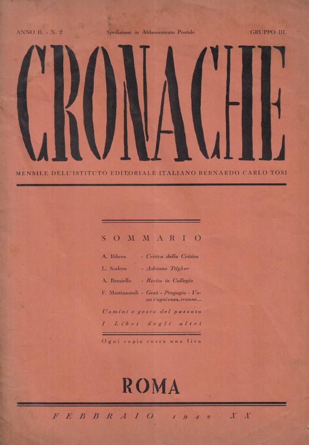 Cronache n. 2 Anno 1942