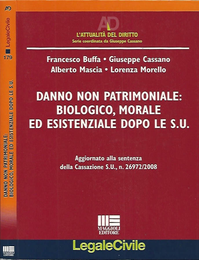 Danno non patrimoniale: biologico, morale ed esistenziale dopo le S.U.