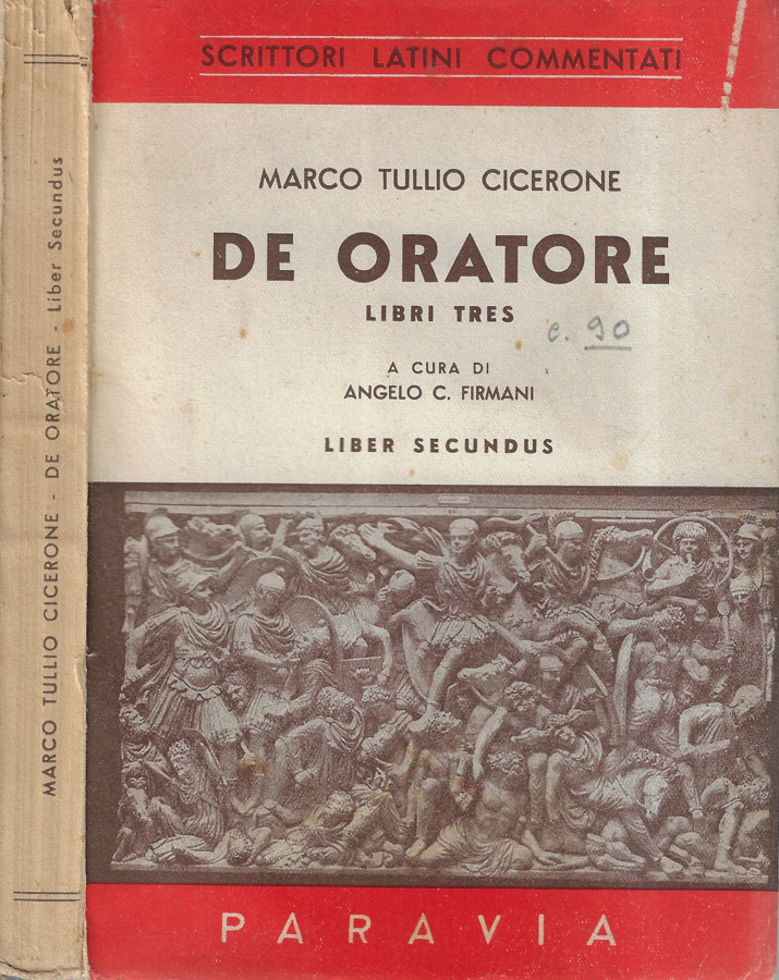 De oratore libri tres Vol. II