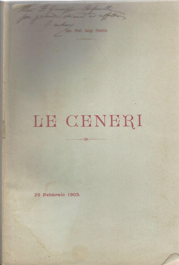 Discorso pel Mercoledì delle Ceneri