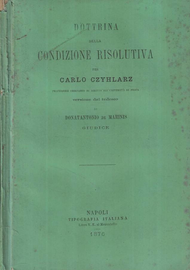 Dottrina della condizione risolutiva