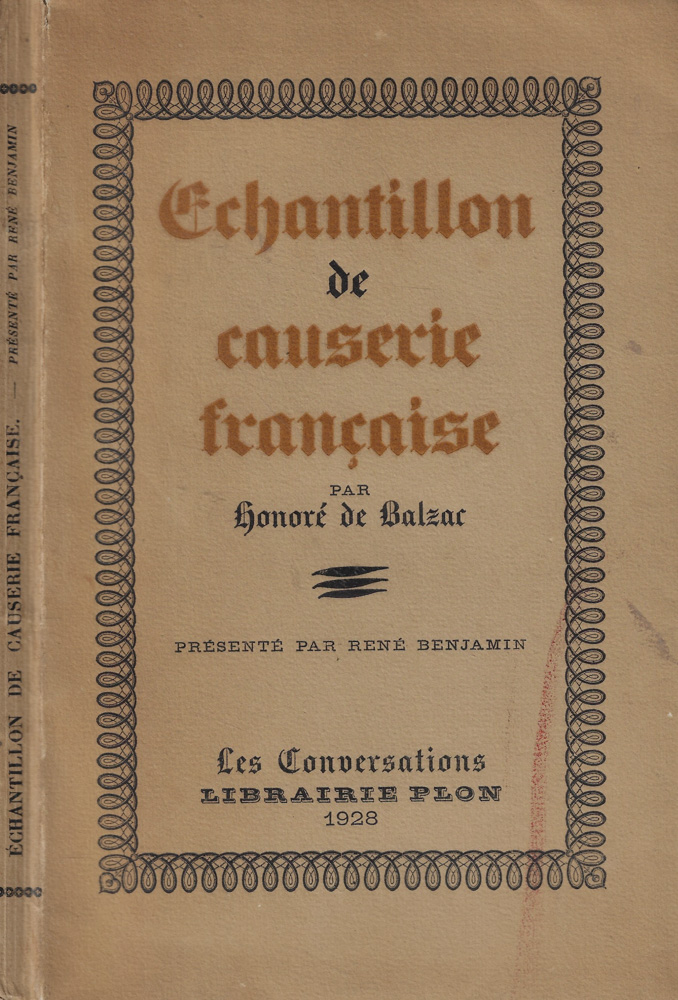 Echantillon de causerie francaise