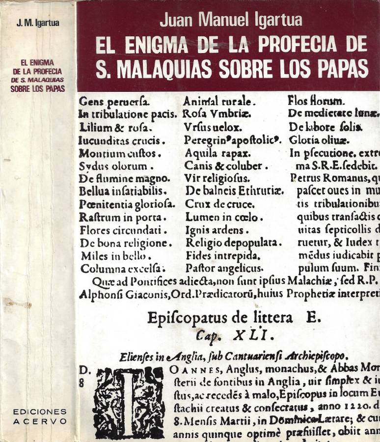 El Enigma de la Profecia de S. Malaquias Sobre los …