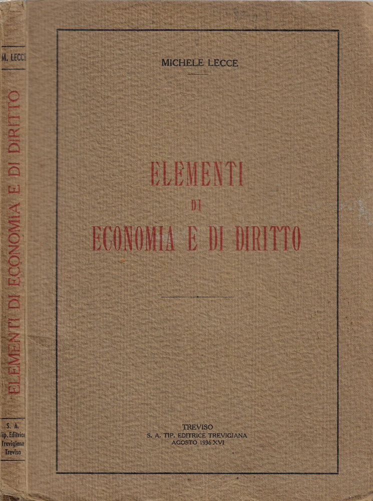 Elementi di Economia e di Diritto
