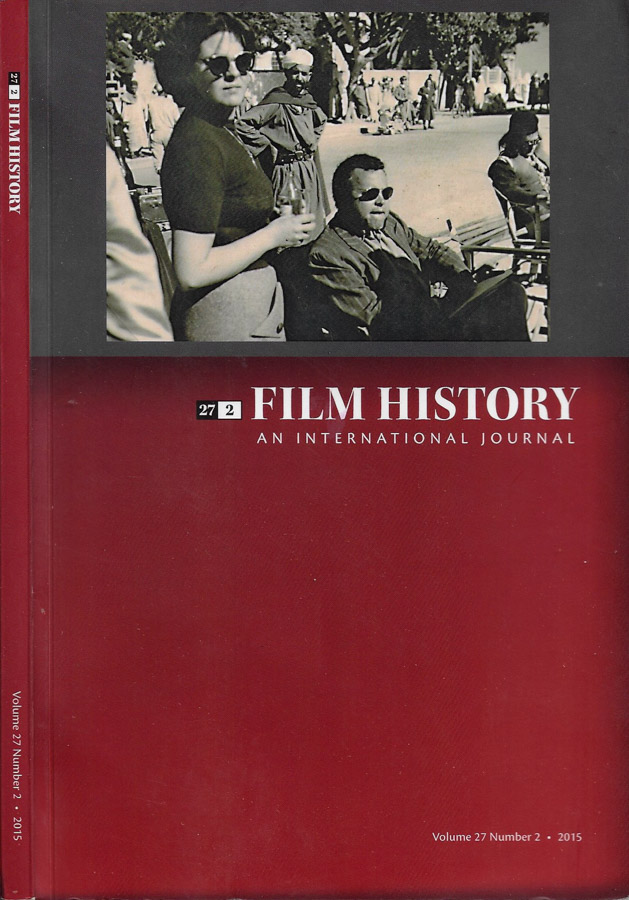 Film History. An International Joiurnal. Volume 27 - Number 2 …