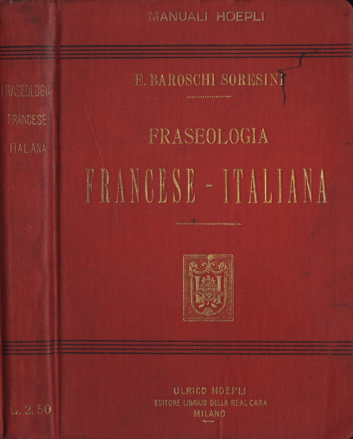 Fraseologia francese - italiana
