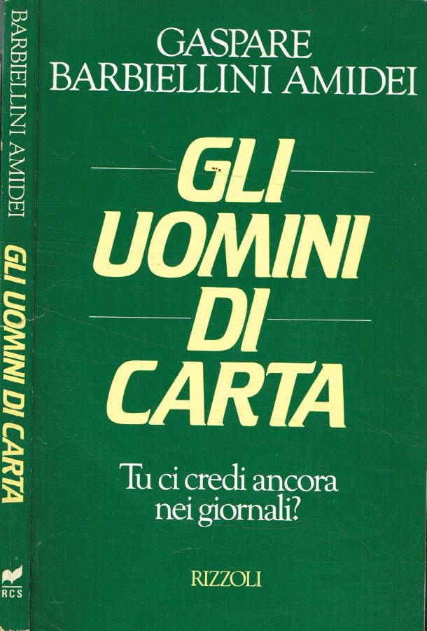 Gli uomini di carta