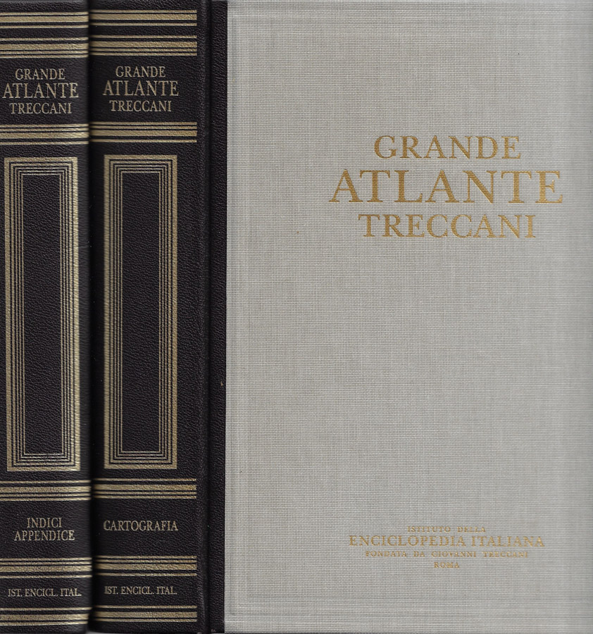 Grande Atlante Treccani (Cartografia del Touring Club Italiano). Vol. I, …