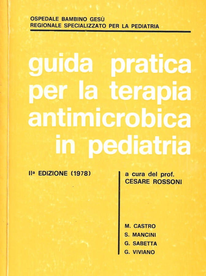 Guida pratica per la terapia antimicrobica in pediatria