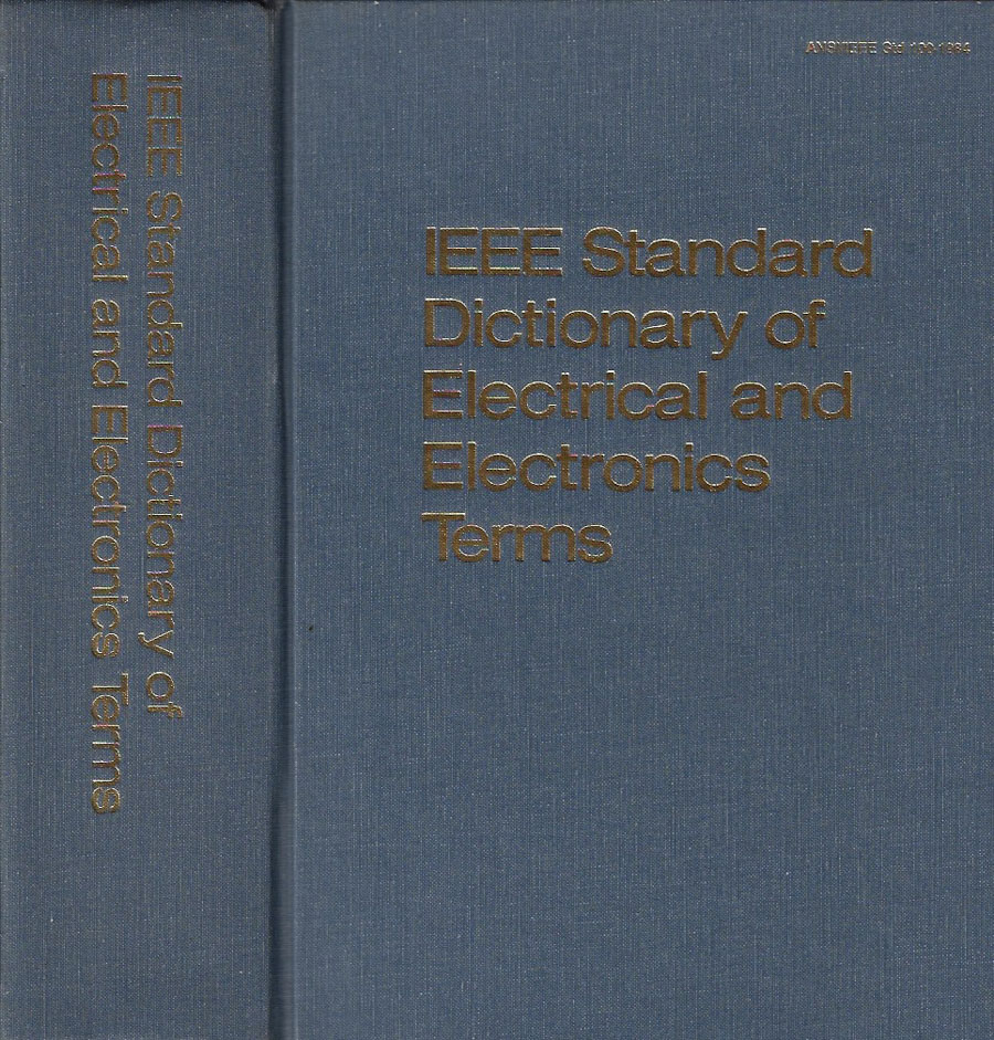 IEEE Standard Dictionary of Electrical and Electronics Terms