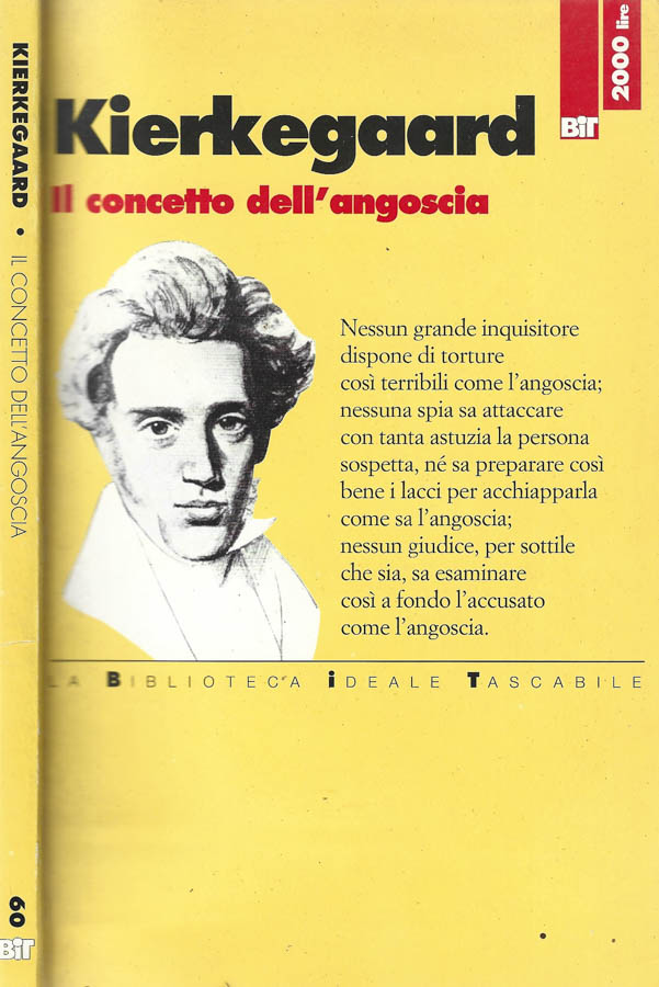 Il concetto dell'angoscia