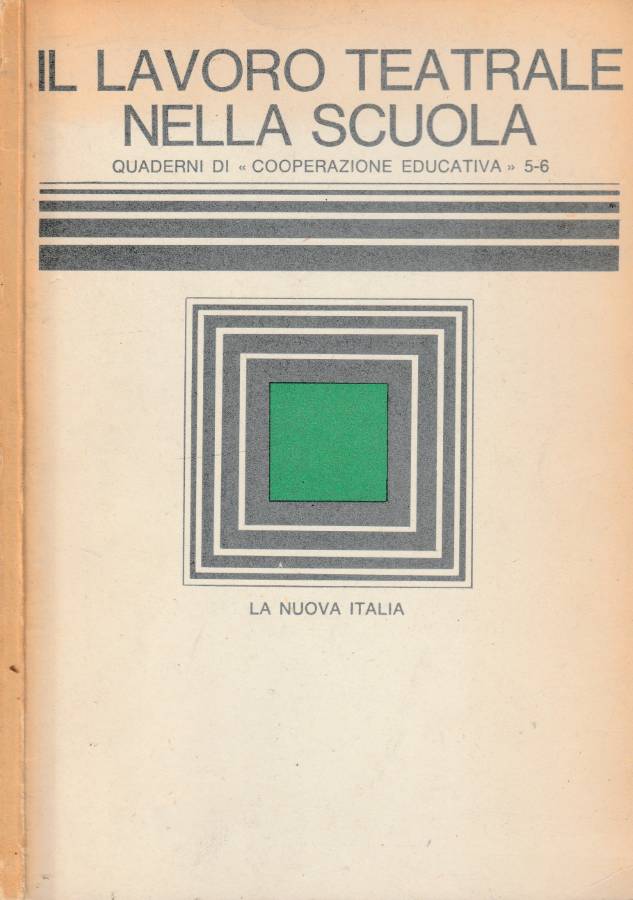 Il lavoro teatrale nella scuola