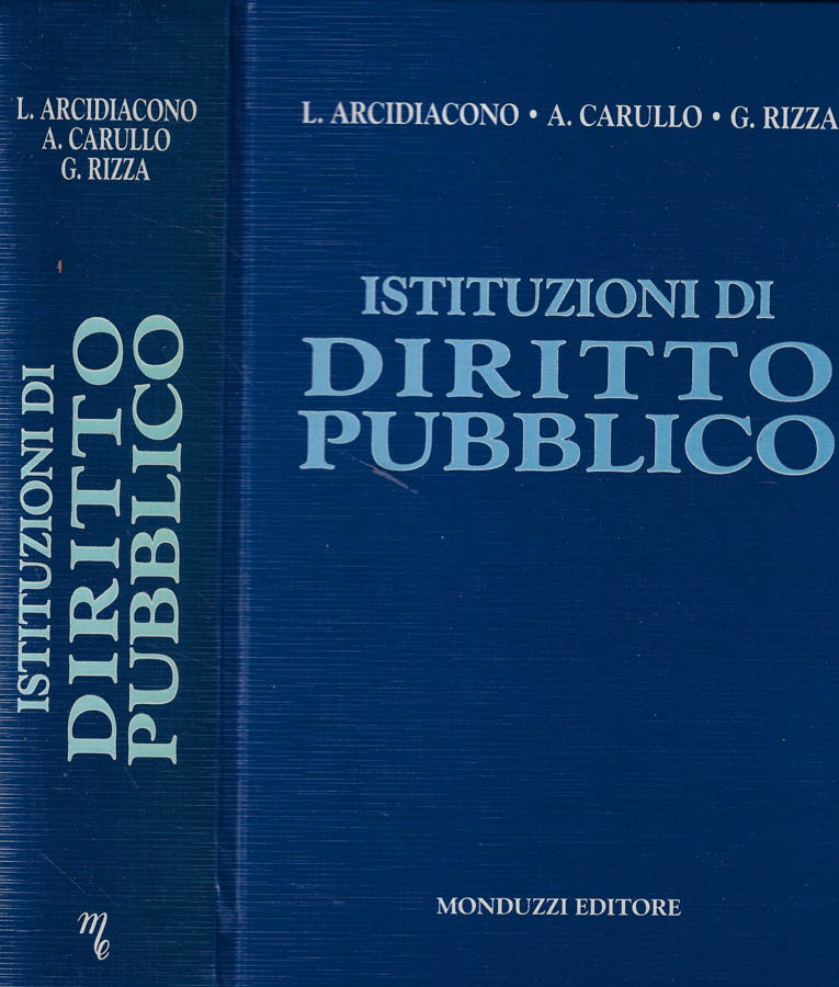 Istituzioni di diritto pubblico