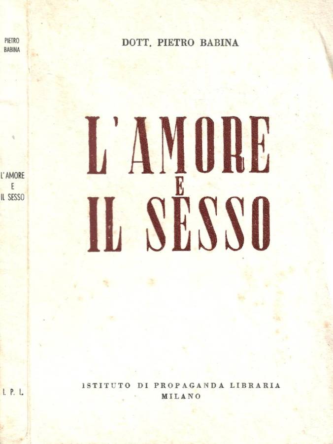 L'amore e il sesso