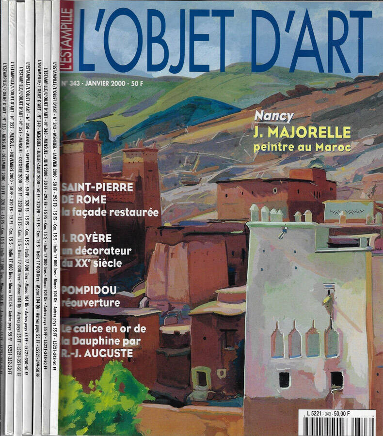 L'Estampille / L'Objet D'Art Anno 2000 N° 343, 348, 349, …