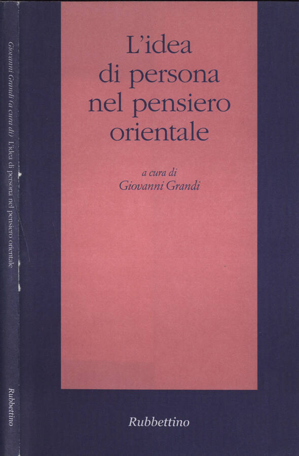 L' idea di persona nel pensiero orientale