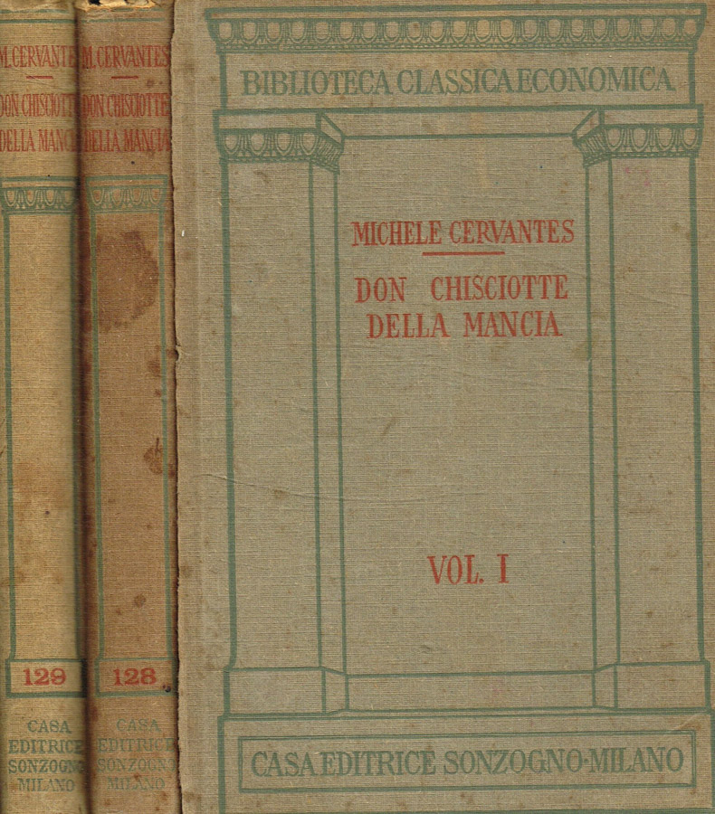 L'ingegnoso Idalgo Don Chisciotte della Mancia con Sancio Pancia suo …