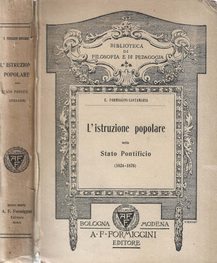 L'istruzione popolare nello Stato Pontificio