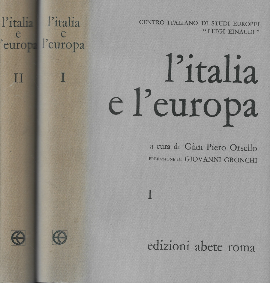 L'Italia e l'Europa