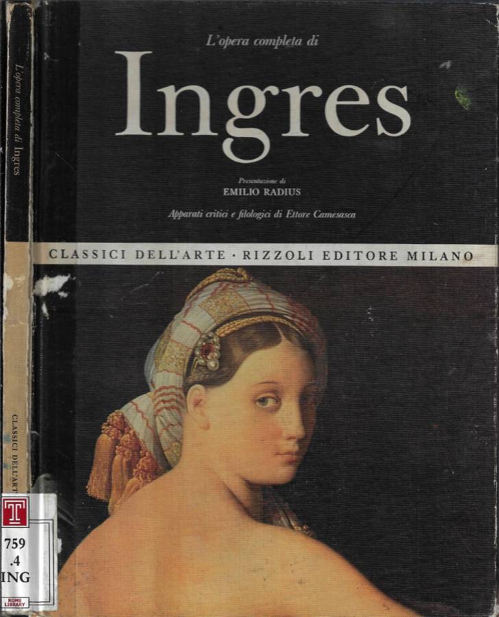 L' opera completa di Ingres