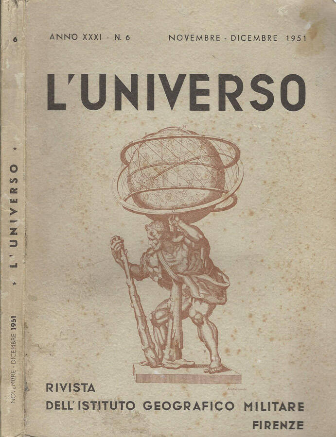 L'Universo Anno XXXI-N° 6