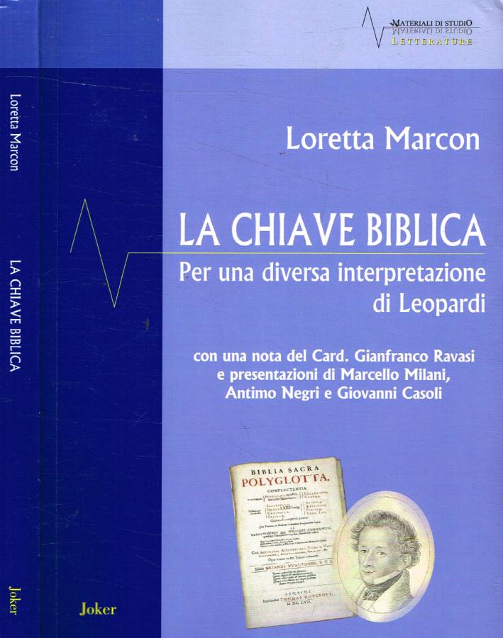 La chiave biblica. Per una diversa interpretazione di Leopardi