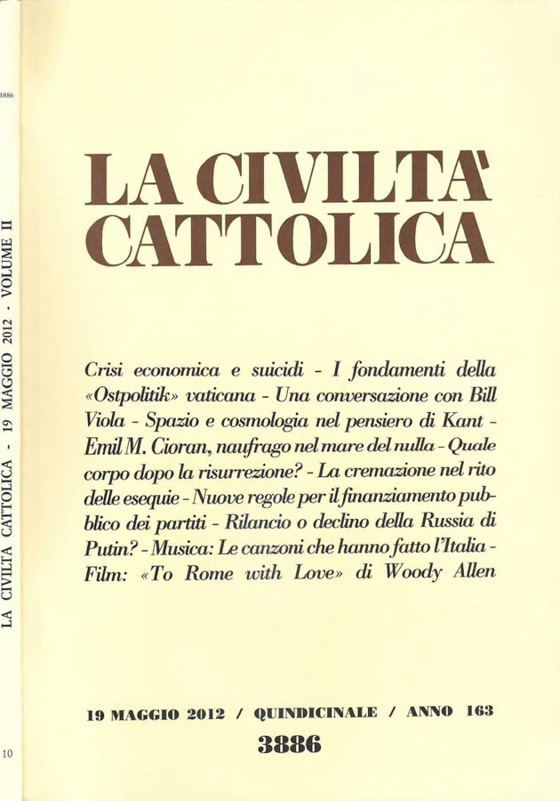 La civiltà cattolica