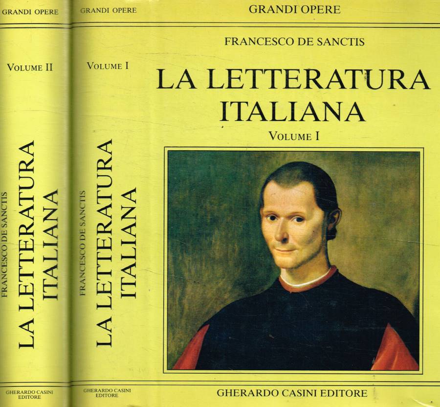La letteratura italiana 2voll.