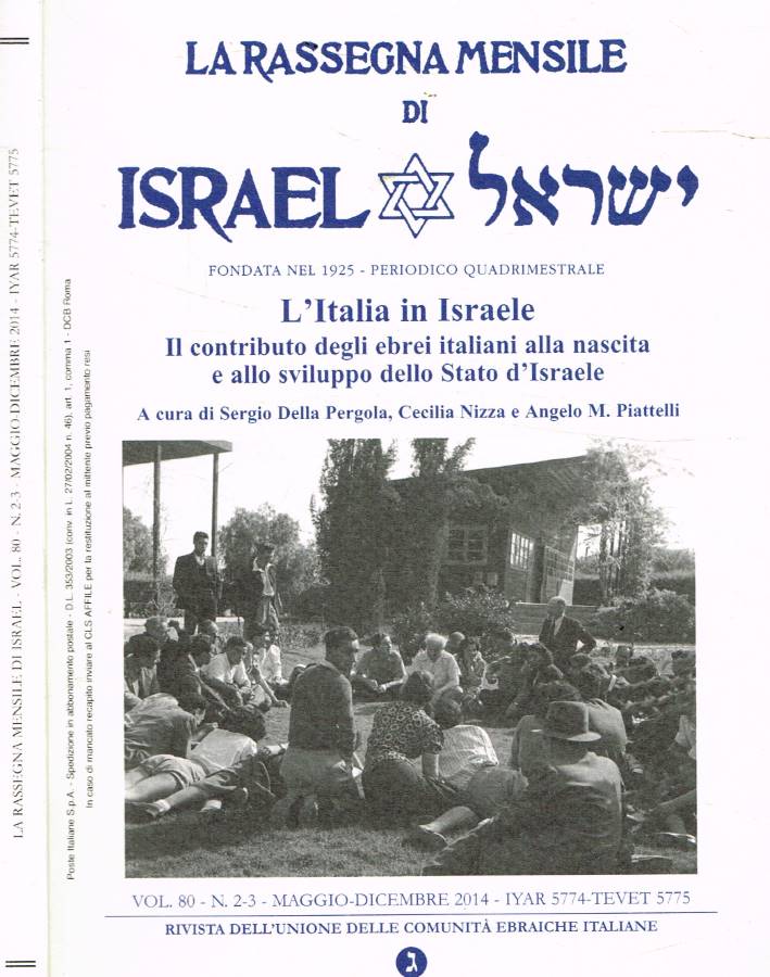La rassegna mensile di Israel vol.80, n.2-3, maggio-dicembre 2014
