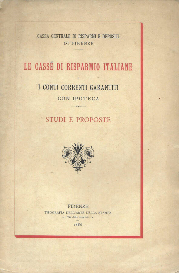 Le casse di risparmio italiane