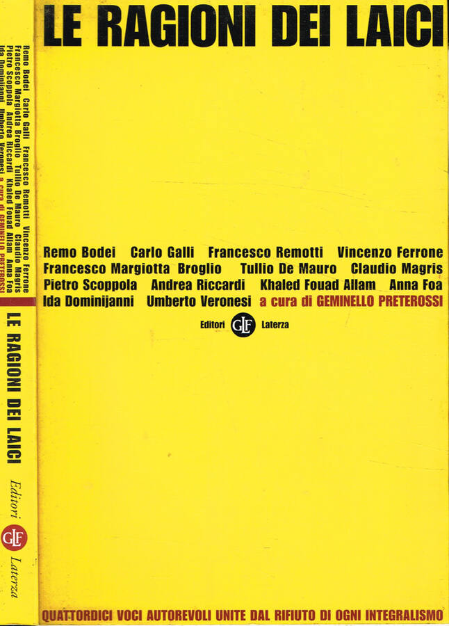 Le ragioni dei laici