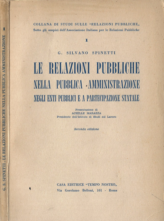 Le relazioni pubbliche nella Pubblica Amministrazione negli enti pubblici e …