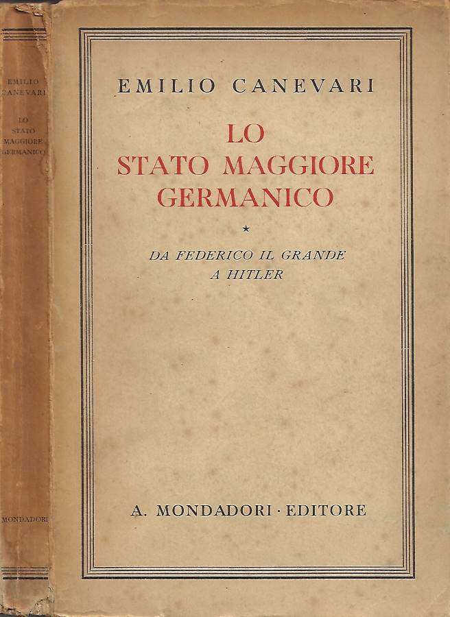 Lo Stato Maggiore Germanico