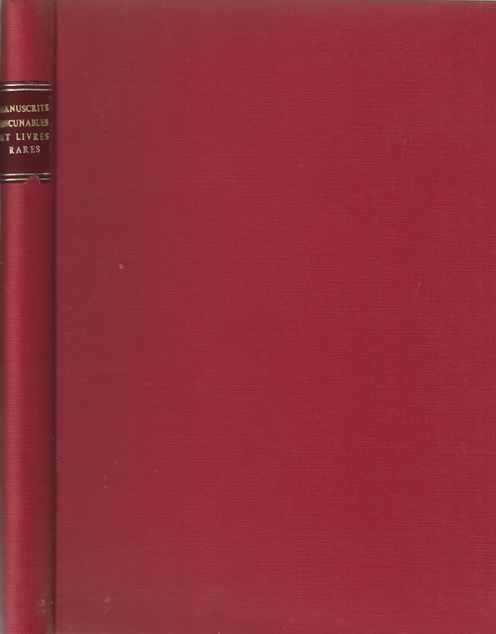 Manuscrits, incunables et livres rares