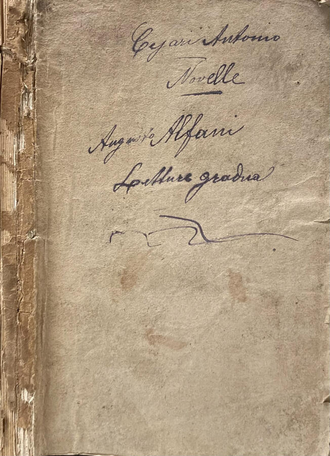 Novelle di Antonio Cesari Prete dell'Oratorio Edizione Eseguita su quella …