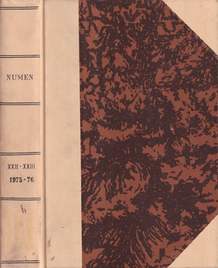 Numen, volume XXII-XXIII, 1975-76