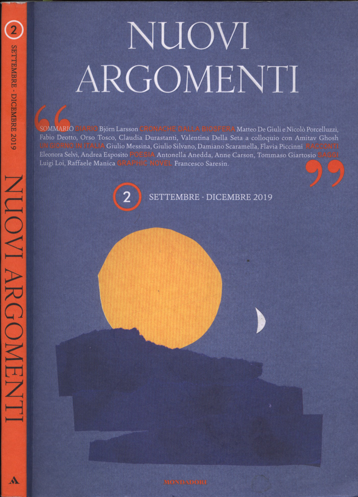 Nuovi argomenti n. 2 settembre - dicembre 2019