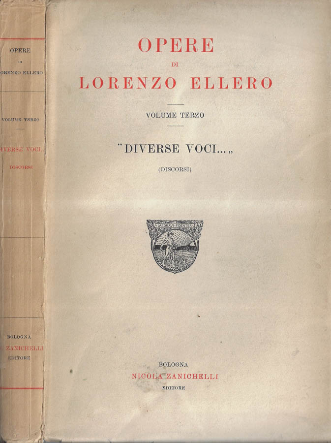 Opere di Lorenzo Ellerio Vol. III