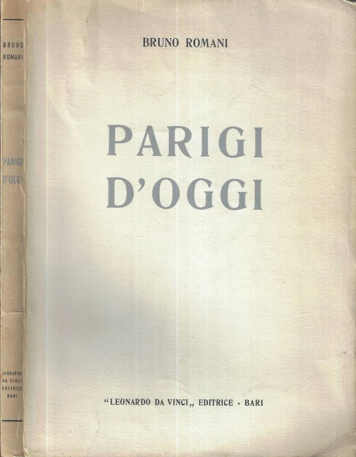Parigi d' oggi
