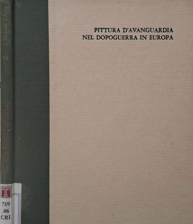 Pittura d'avanguardia nel dopoguerra in Europa