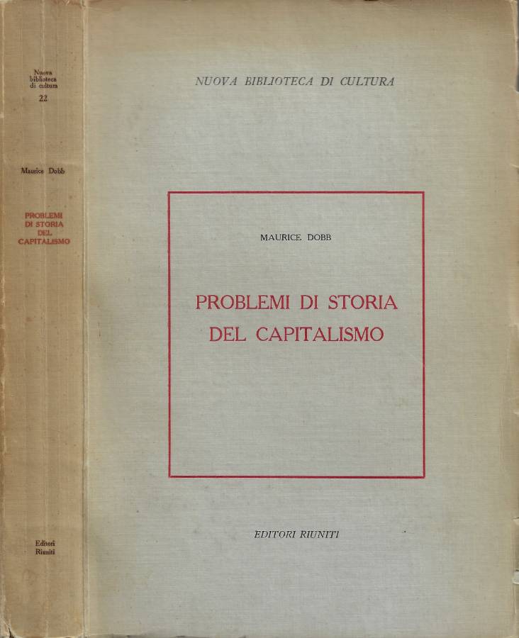 Problemi di storia del capitalismo